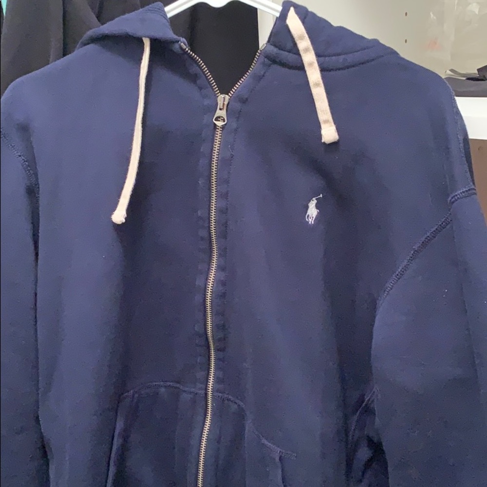 Polo ralph lauren full zip size large